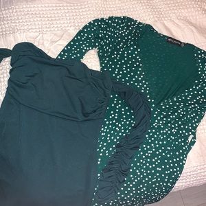 Green Tea Dress (two)